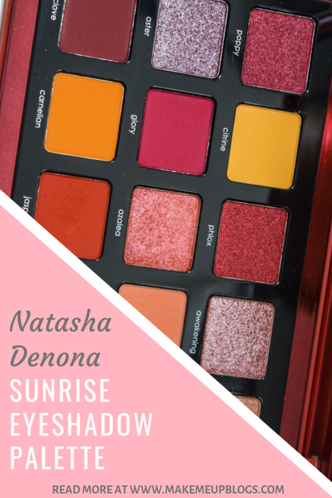 Natasha Denona Sunrise palette pin