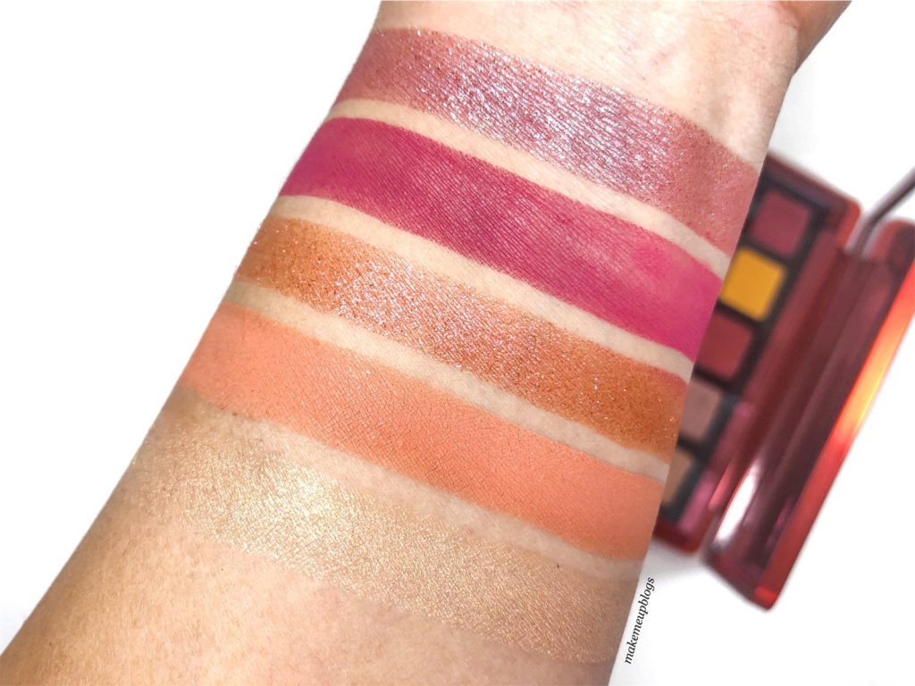 Sunrise row 2 swatches