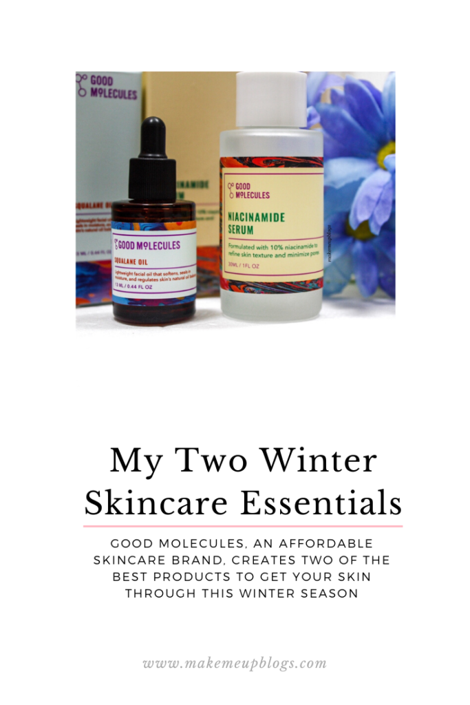 Two Winter Skincare Essentials Pin