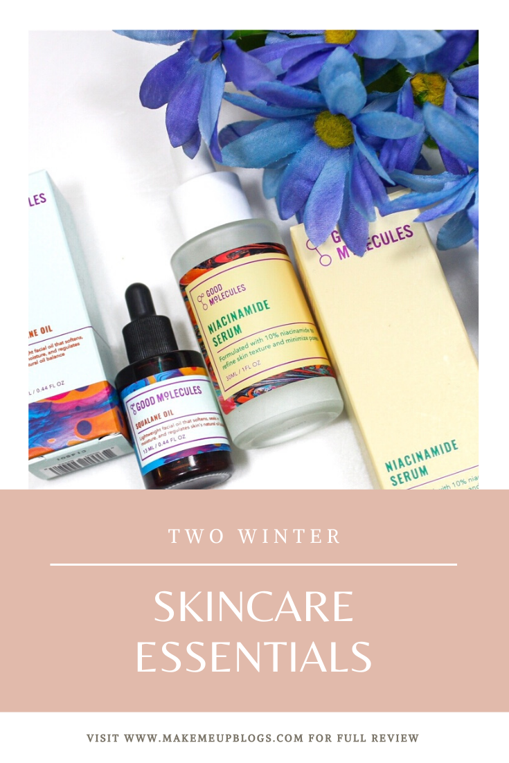 Two Winter Skincare Essentials Pin