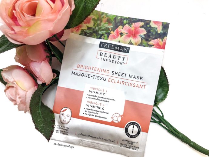 Freeman Beauty Infusion Brightening Sheet Mask