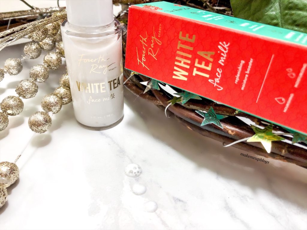Boost your skin's hydration with the White Tea Face Milk