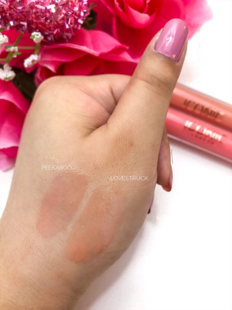 Iconic London Plumping Lip Gloss swatches