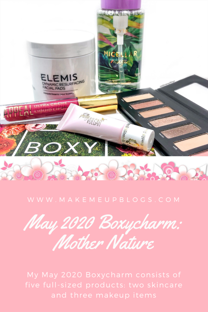 May 2020 Boxycharm pin